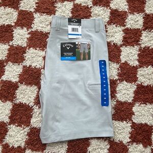 NWT • Callaway • performance golf short with media pocket